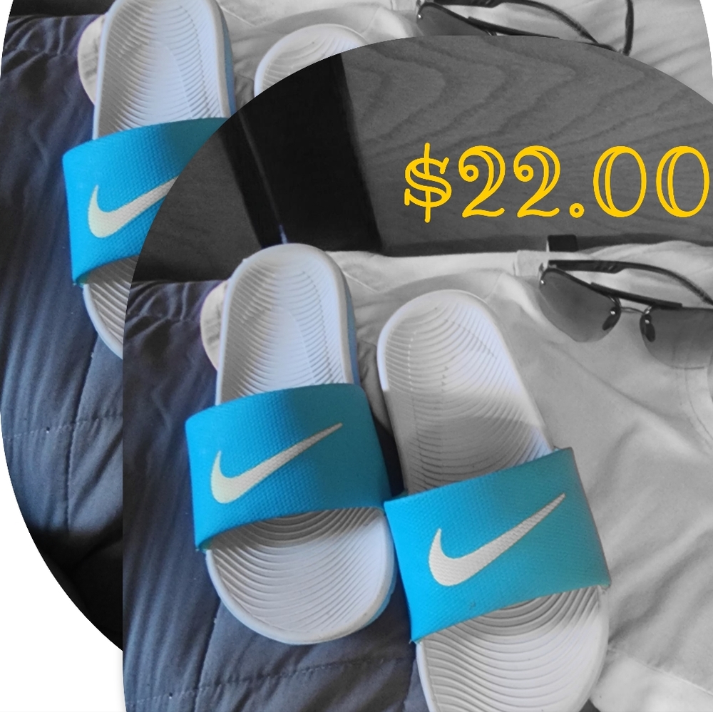 Nike slides size 9